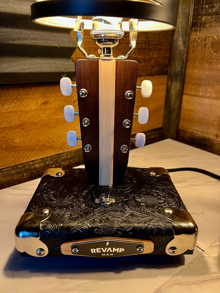 Guitar Lamp- Headstock Acoustic Style Pair #097 and #098 of