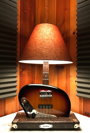 Guitar Lamp - Jazz Bass Style Bottoms Up  #020 of Collection