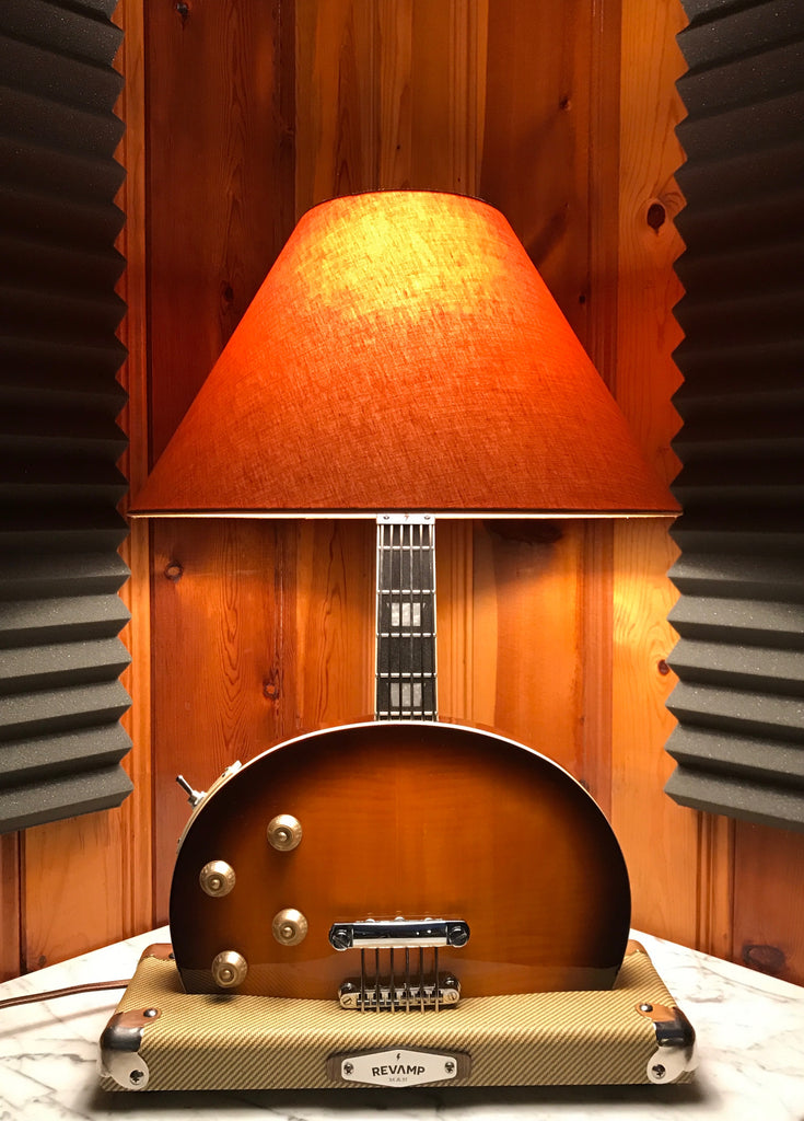 Guitar Lamp - LP Style Bottoms Up #042 of Collection