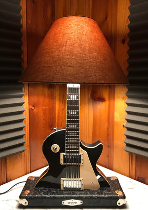 Guitar Lamp -  LP Style Black #044 of Collection Sold