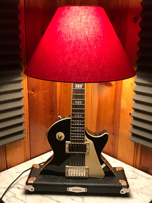 Guitar Lamp -  LP Style Black #010 of Collection