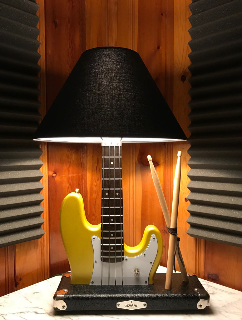 Guitar Lamp -  Rhythm Section P-Bass Style #046 of Collection