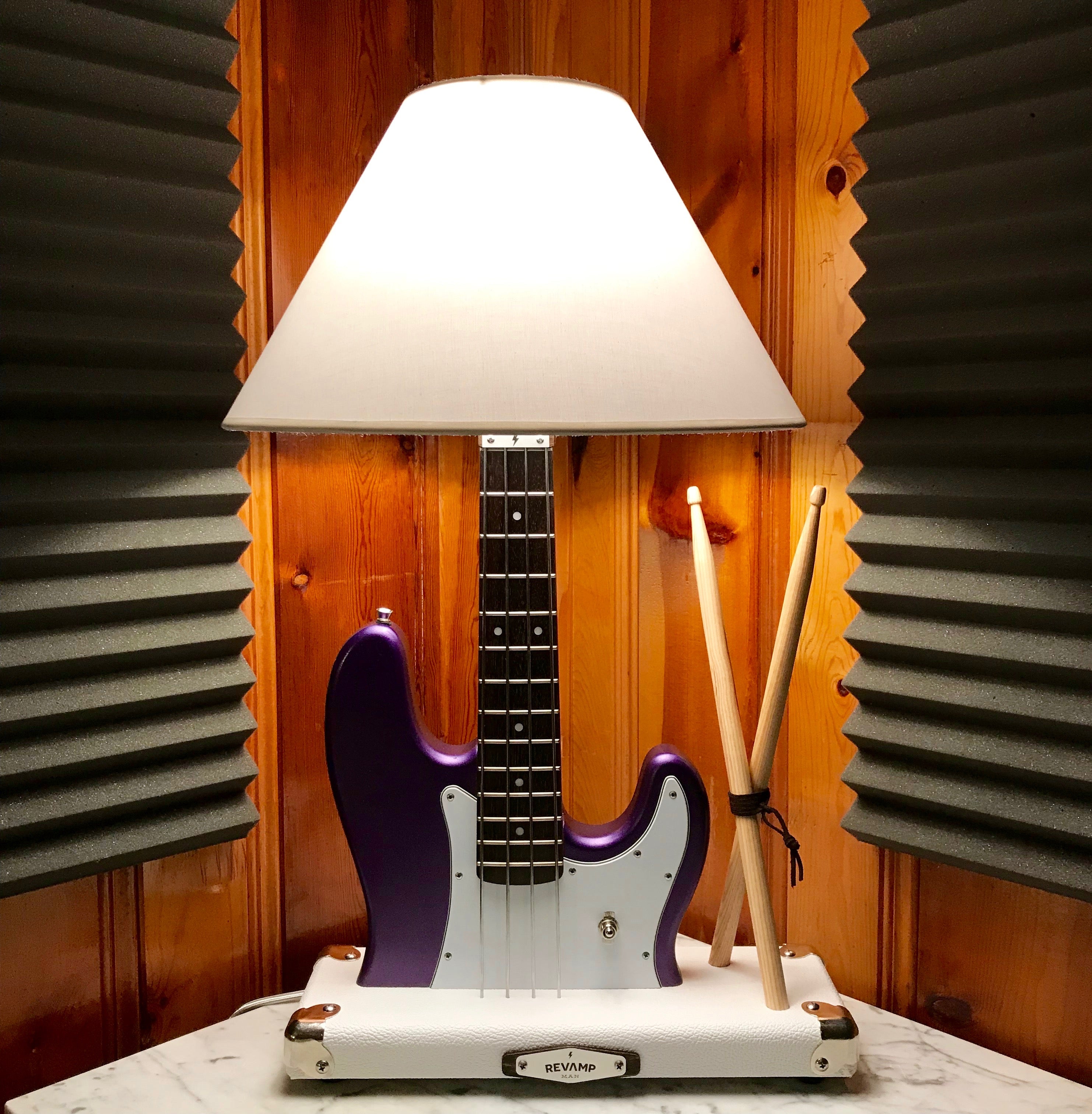 Guitar Lamp - Rhythm Section P-Bass #047 of Collection