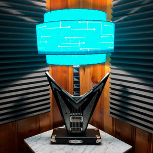 Guitar Lamp- Velicious Vicious Flying V #062 of Collection