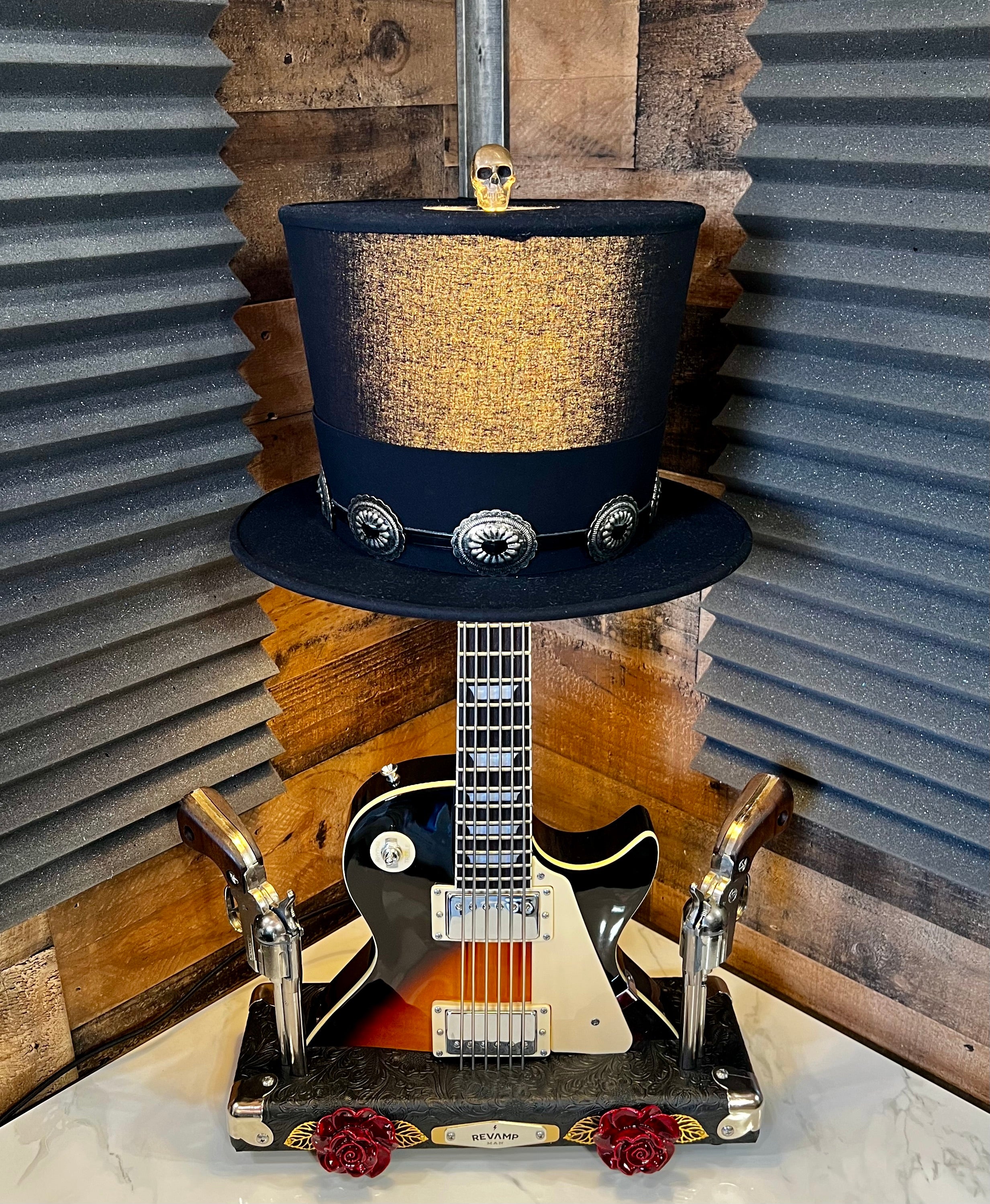 Guitar Lamp -The Slasher #091 of Collection