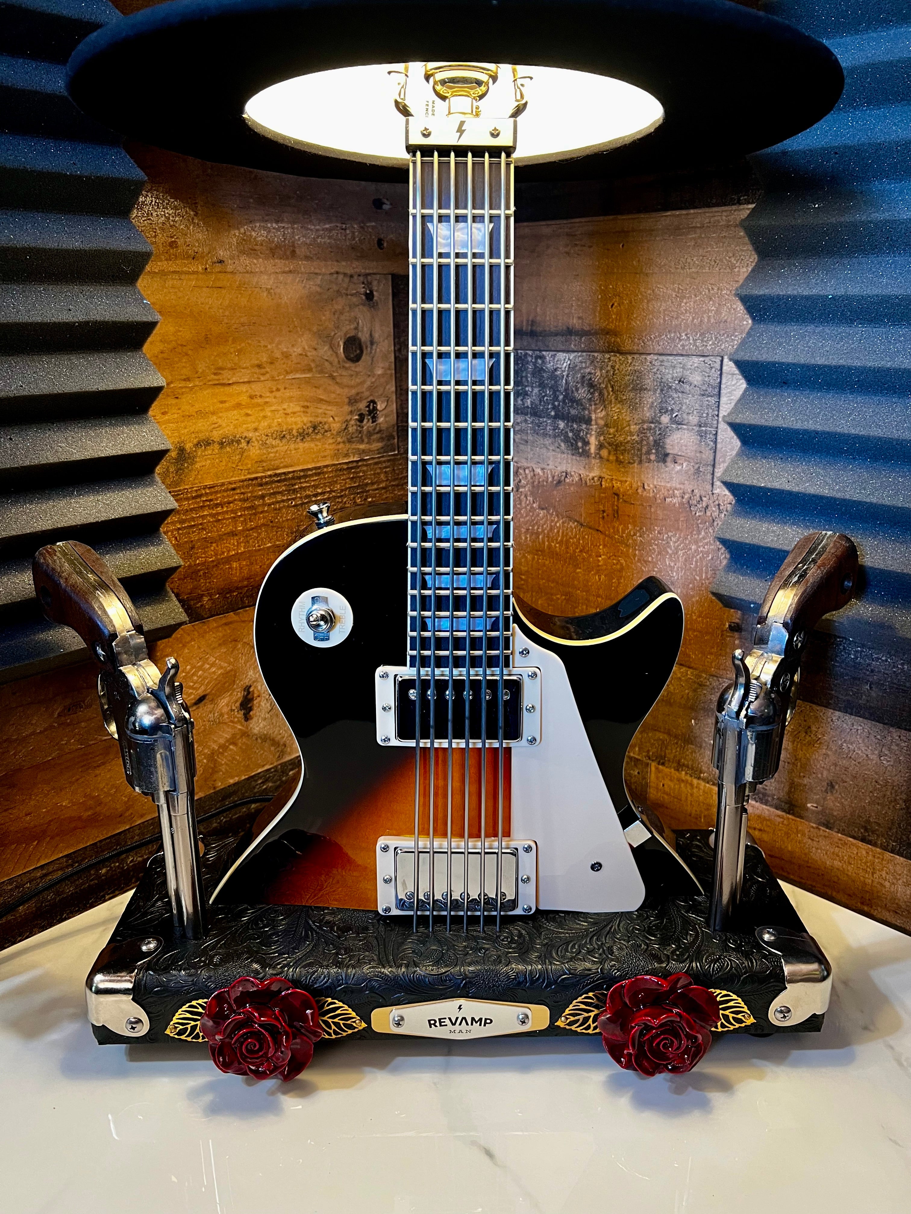 Guitar Lamp -The Slasher #091 of Collection