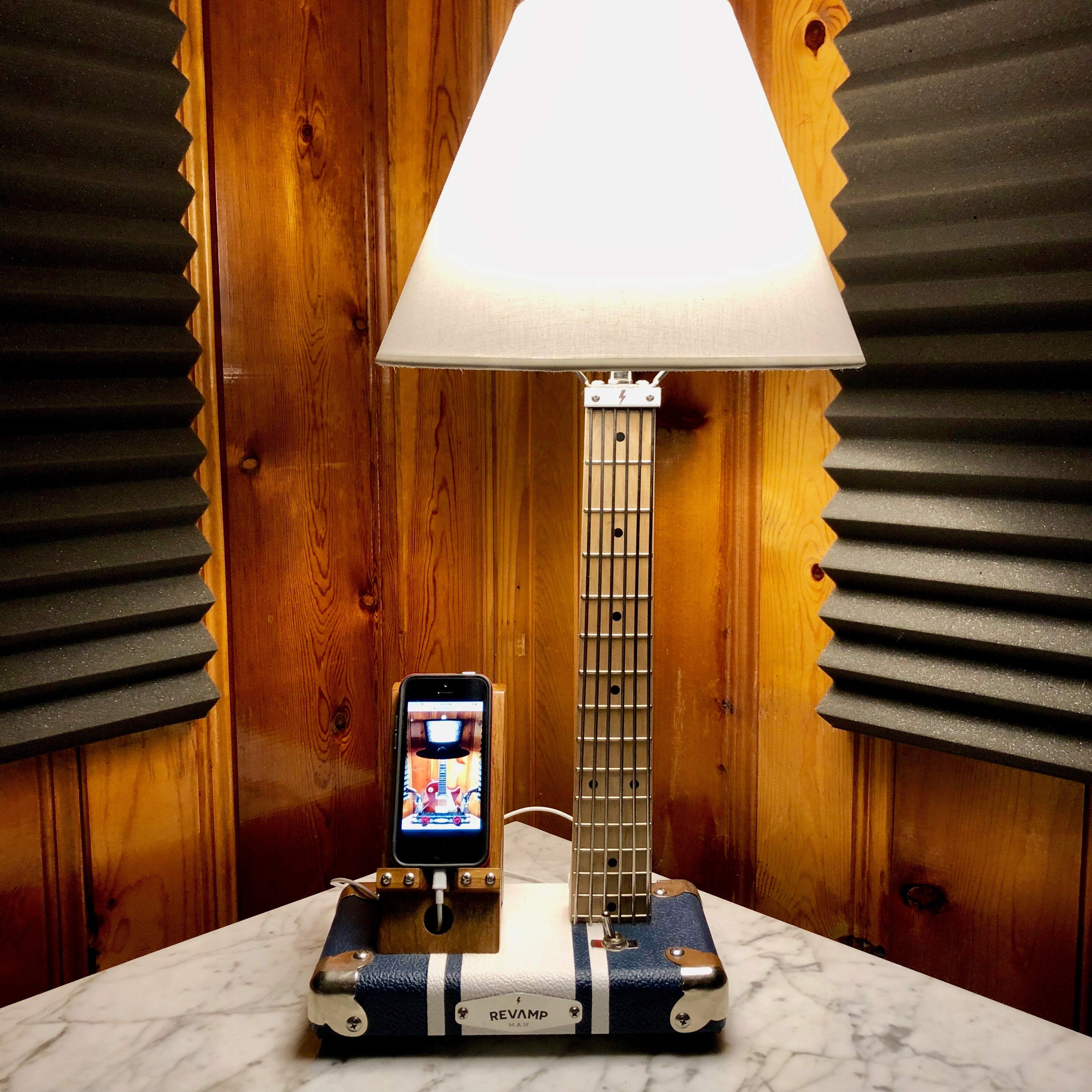 Guitar Lamp / Phone Charger #056 of Collection