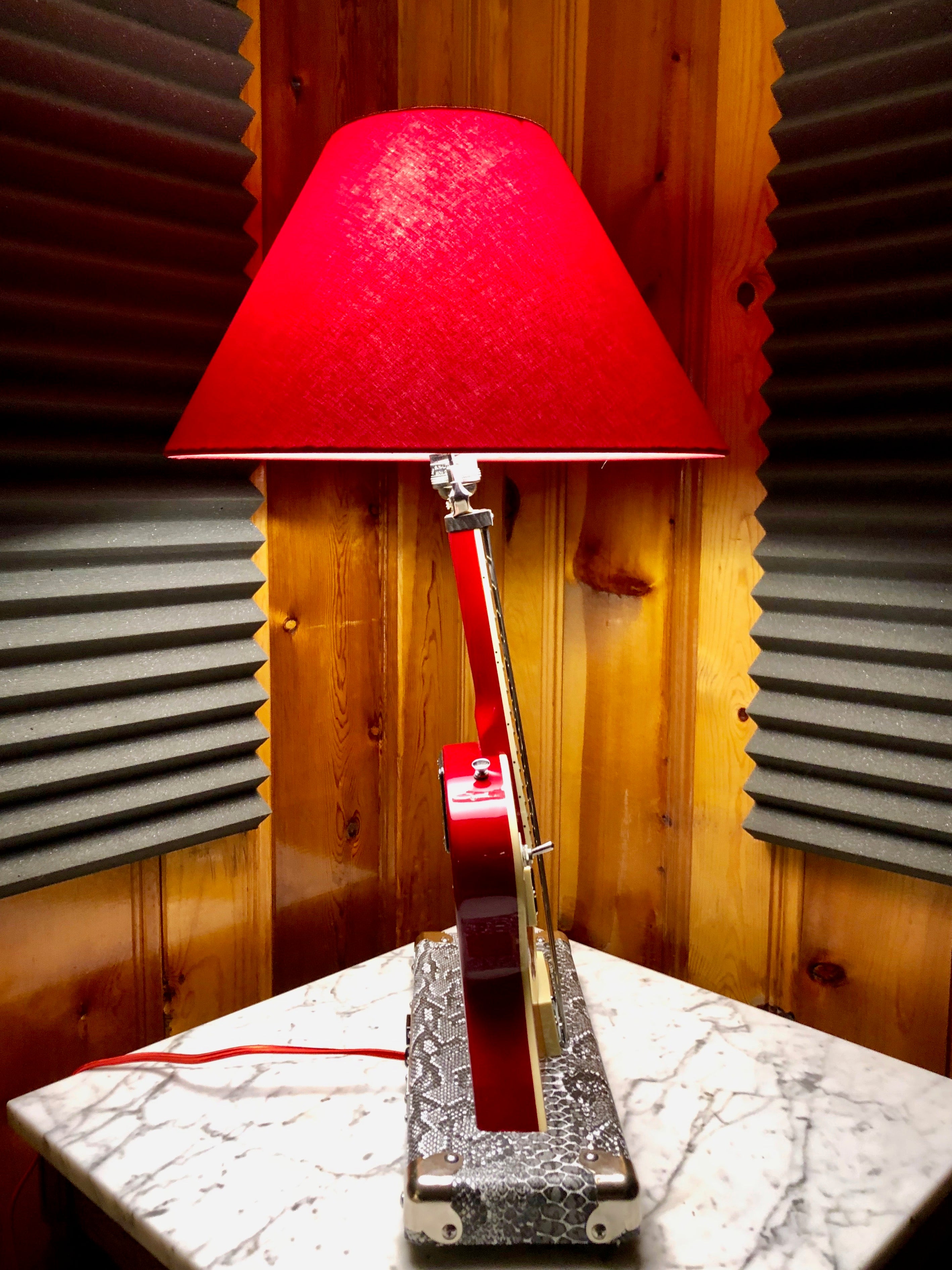 Guitar Lamp-Laid Back LP Style Sun Burst #065 of Collection